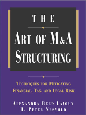 cover image of The Art of M & A Structuring